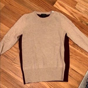 JCREW two-toned sweater SZ:M